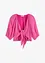 Blusa cropped in viscosa fluente, bonprix