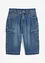 Bermuda in jeans di puro cotone, loose fit, bonprix