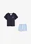 T-shirt e pantaloni corti in puro cotone biologico (set 2 pezzi), bonprix