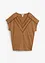 Maglia in puro lino con pizzo, bonprix