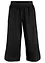 Pantaloni cropped in misto lino e cotone, bonprix