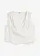 Top in puro lino con effetto a portafoglio, bonprix