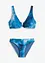 Bikini in materiale glitterato (set 2 pezzi), bonprix