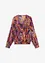 Blusa in chiffon fantasia, bonprix