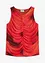 Top fantasia in mesh morbido, bonprix
