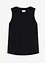 Top in maglia di cotone con lavorazione a rilievo, bonprix