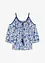 Maglia con pizzo in misto viscosa morbido, bonprix
