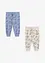 Pantaloni di jersey in cotone biologico (pacco da 2), bonprix