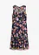 Abito midi con ricamo floreale, bonprix