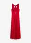 Abito in chiffon con gonna plissettata e fibbia, bonprix