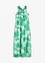 Abito in chiffon con spalline e accessori decorativi, bonprix