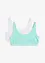 Reggiseno bustier con cotone biologico (pacco da 2), bonprix