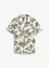 Camicia a maniche corte in viscosa, slim fit, bonprix