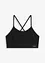 Bustier feel comfort senza cuciture con spalline incrociate dietro, bonprix