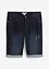 Bermuda elasticizzati in jeans con fondo risvoltato, regular fit, bonprix
