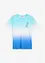 T-shirt con colori sfumati in cotone biologico, bonprix