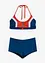 Bikini all'americana con zip (set 2 pezzi), bonprix