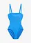 Costume intero a fascia con spalline multiway, bonprix