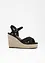 Sandali con zeppa, bonprix