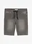 Bermuda di jeans in felpa con taglio comfort, regular fit, bonprix