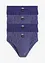Slip alto con cotone (pacco da 5), bonprix