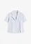 Blusa cropped a maniche corte in popeline di cotone, bonprix