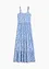 Abito con spalline e corpino lavorato a punto smock, bonprix