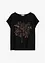 Maglia in cotone con borchiette applicate, bonprix