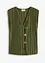 Top plissettato, bonprix