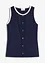 Top in jersey con bordi a contrasto, bonprix