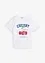 T-shirt in puro cotone biologico, con stampa, bonprix