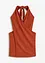 Top con scollo all'americana, bonprix