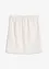 Minigonna in misto lino, bonprix
