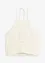 Top in maglia con scollo all'americana, bonprix