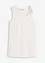 Top a costine con fibbia decorativa martellata, bonprix