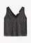 Top cropped con scollatura profonda, bonprix