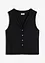 Gilet effetto maglia a coste, bonprix