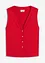 Gilet effetto maglia a coste, bonprix