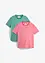 Maglia prémaman / da allattamento 2 in 1 in cotone biologico (pacco da 2), bonprix