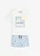 T-shirt e pantaloncini in puro cotone biologico (set 2 pezzi), bonprix
