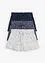 Shorts di jersey in puro cotone biologico (pacco da 3), bonprix