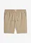 Bermuda con elastico in vita in puro cotone, regular fit, bonprix