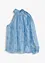 Blusa monospalla di chiffon, bonprix