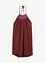 Abito con spalline sottili in crinkle strutturato, bonprix
