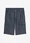 Bermuda cargo in chambray, regular fit, bonprix