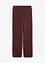 Pantaloni a palazzo in simil maglia, bonprix