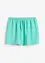 Shorts con elastico in vita in crêpe operato, bonprix