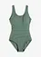 Costume intero con pieghe decorative e effetto modellante leggero, bonprix
