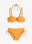 Bikini a balconcino con spalline aggiuntive da legare al collo (set 2 pezzi), bonprix
