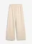 Pantaloni larghi in piquet, bonprix